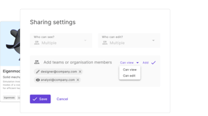 Enhanced collaboration and project sharing 2