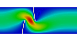 Fluid dynamics example