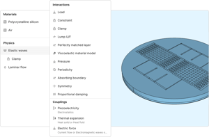 Physic and interactins in the UI